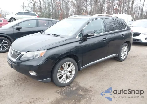 2010 Lexus Rx 450H из США, поврежденный, VIN JTJBC1BA9A2003980